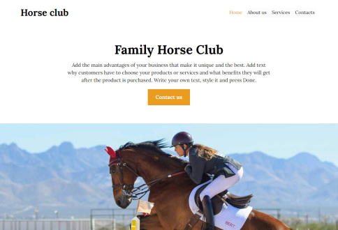 Horse club